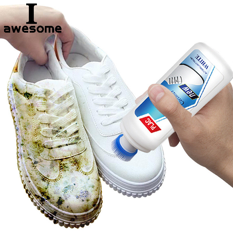 Leather Shoe Polish - Iawesome pembersih sepatu putih Semir, alat