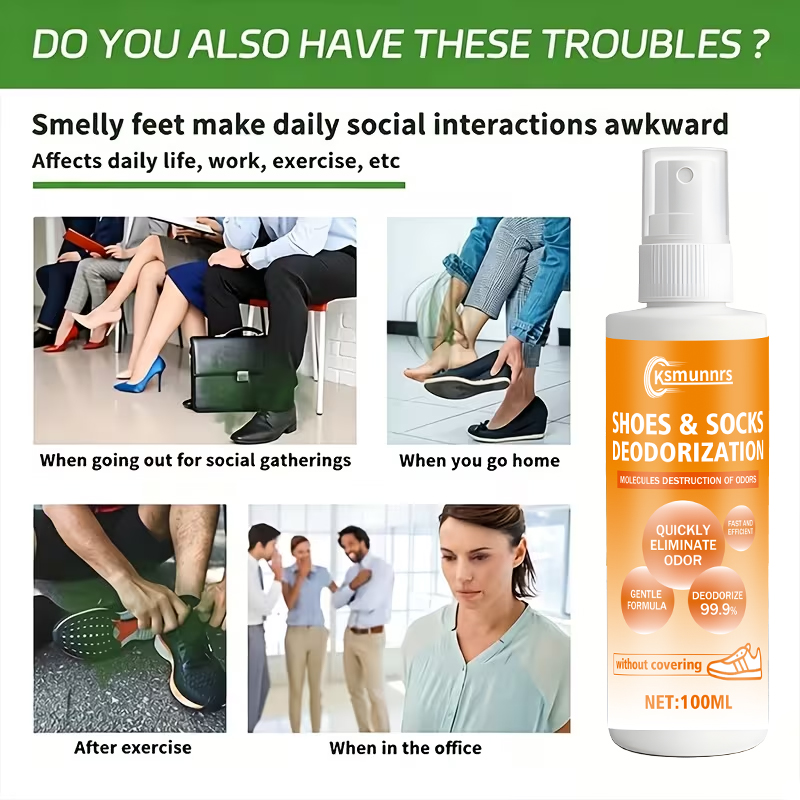 Semprotan Penghilang Bau Kaki, - Sneaker Care Spray ulasan dan harga